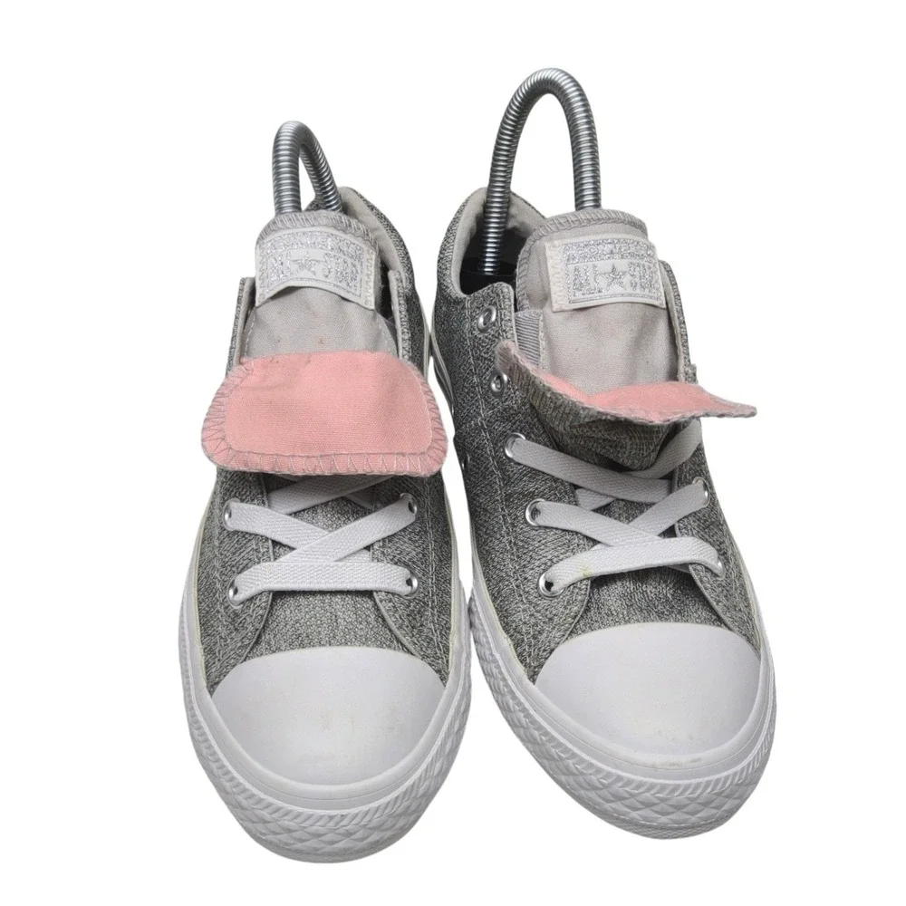 Converse Chuck Taylor All Star Maddie Ox Junior 3 Mouse Grey Storm Pink‎ 662122F